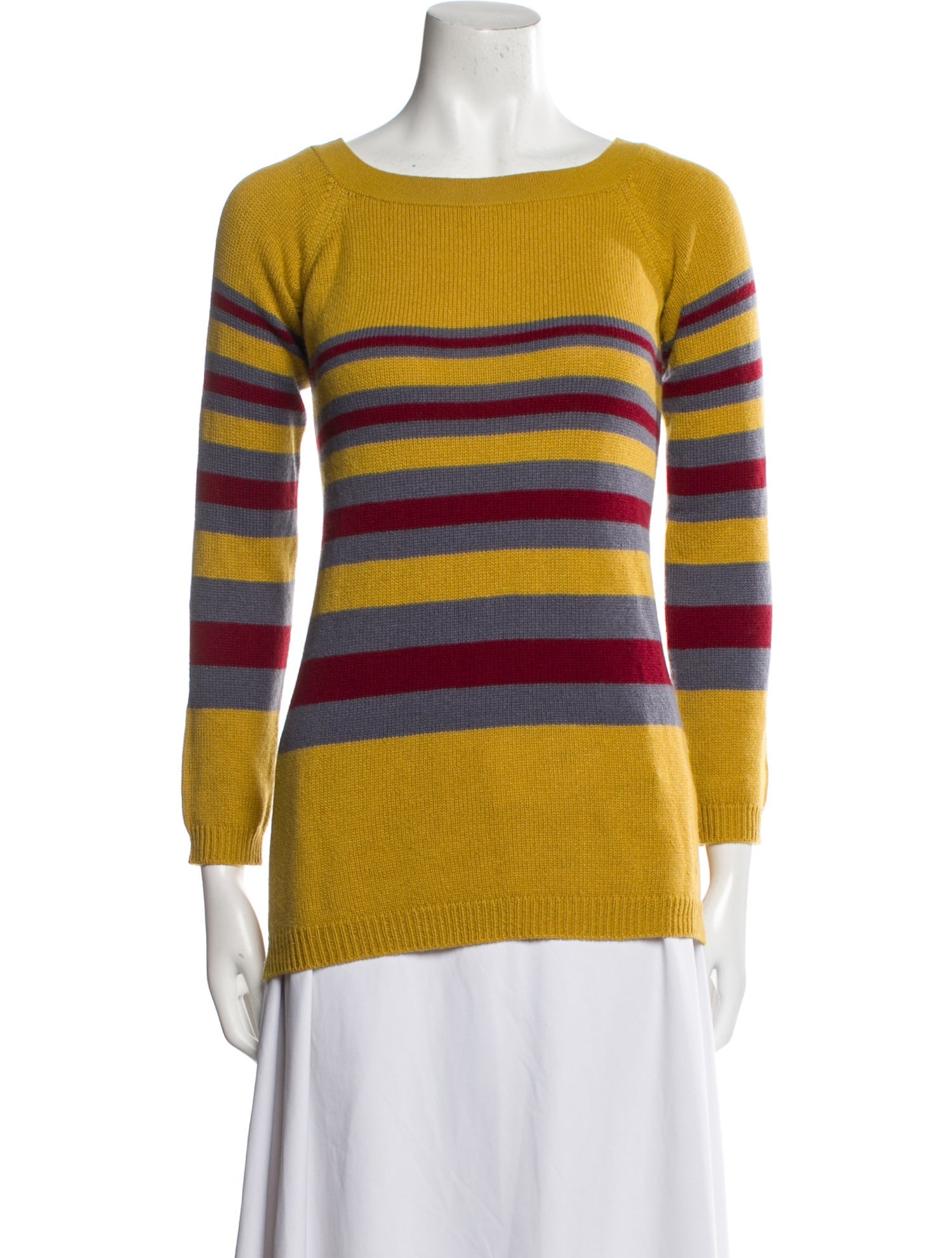 Valentino Cashmere Striped Sweater