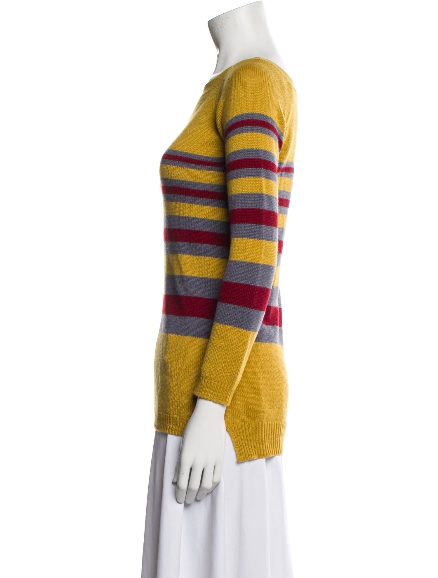 Valentino Cashmere Striped Sweater