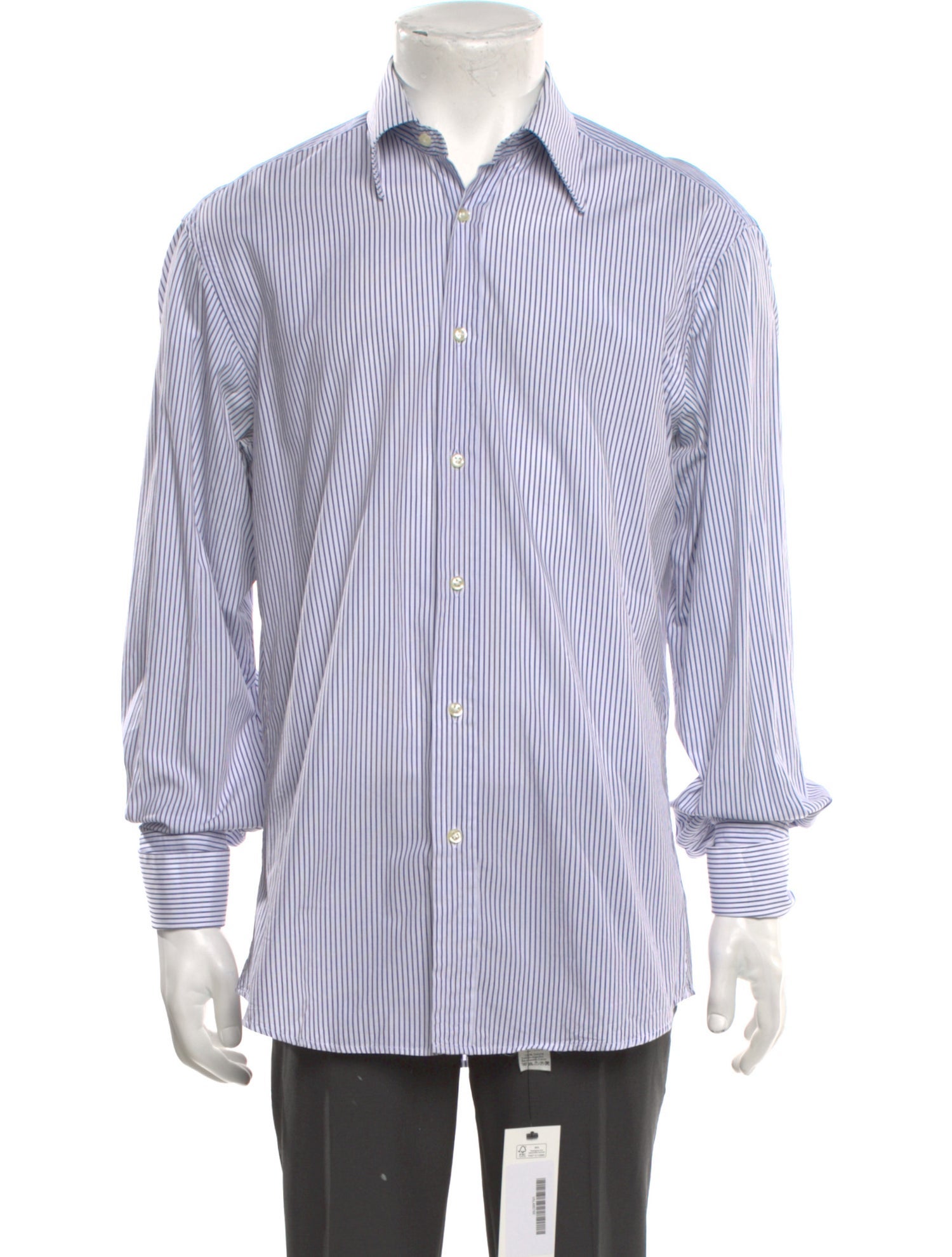 Valentino Striped Long Sleeve Shirt