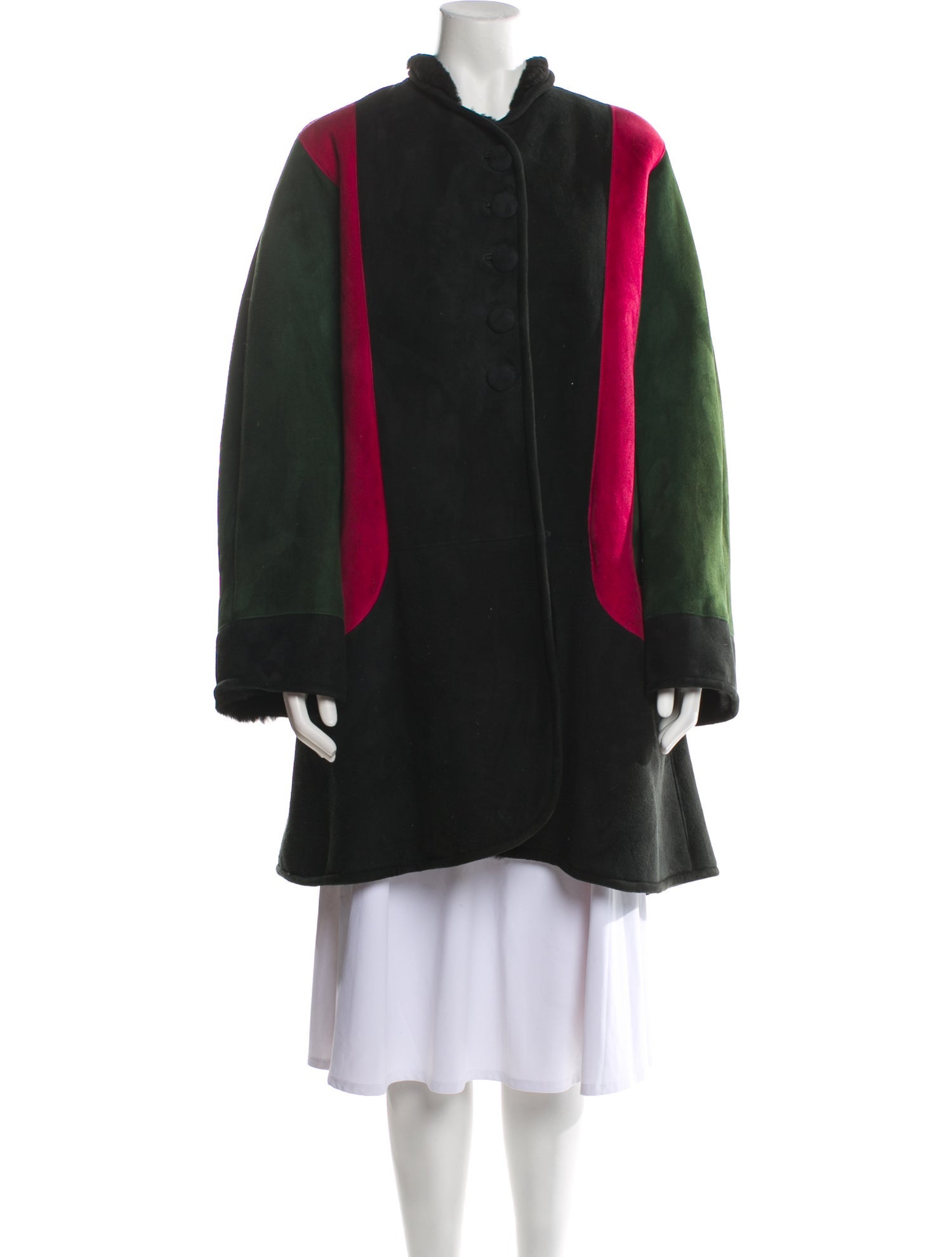 Valentino Vintage 1990's Fur Coat