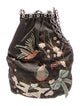Valentino Satin Bucket Bag