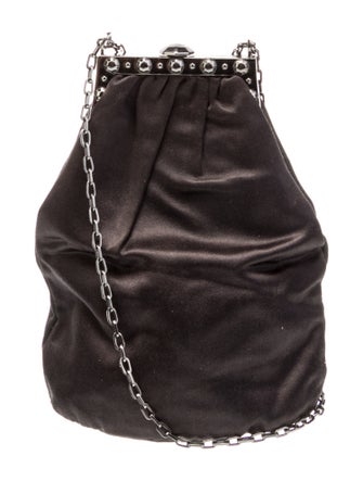 Valentino Satin Bucket Bag