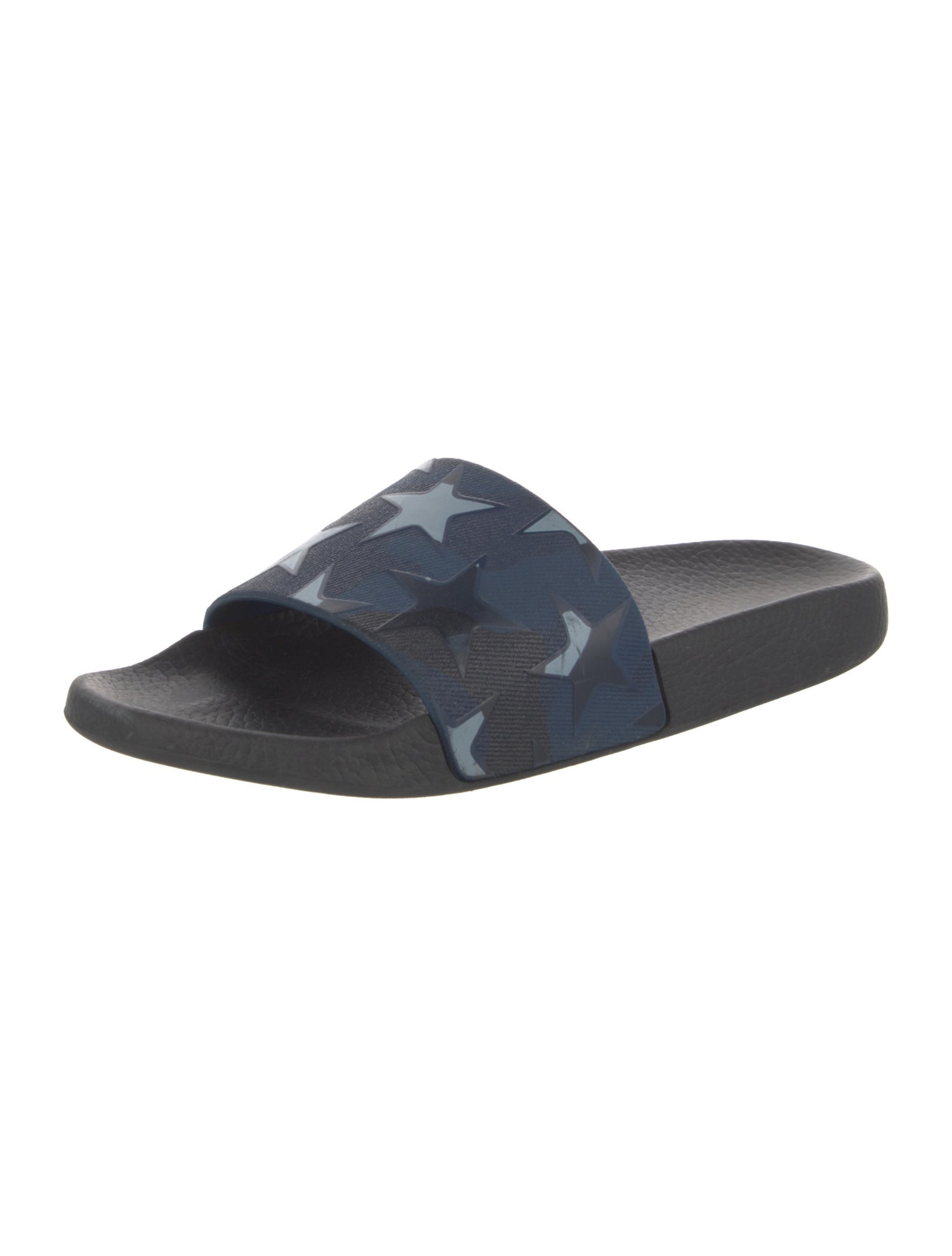 Valentino Rubber Printed Slides