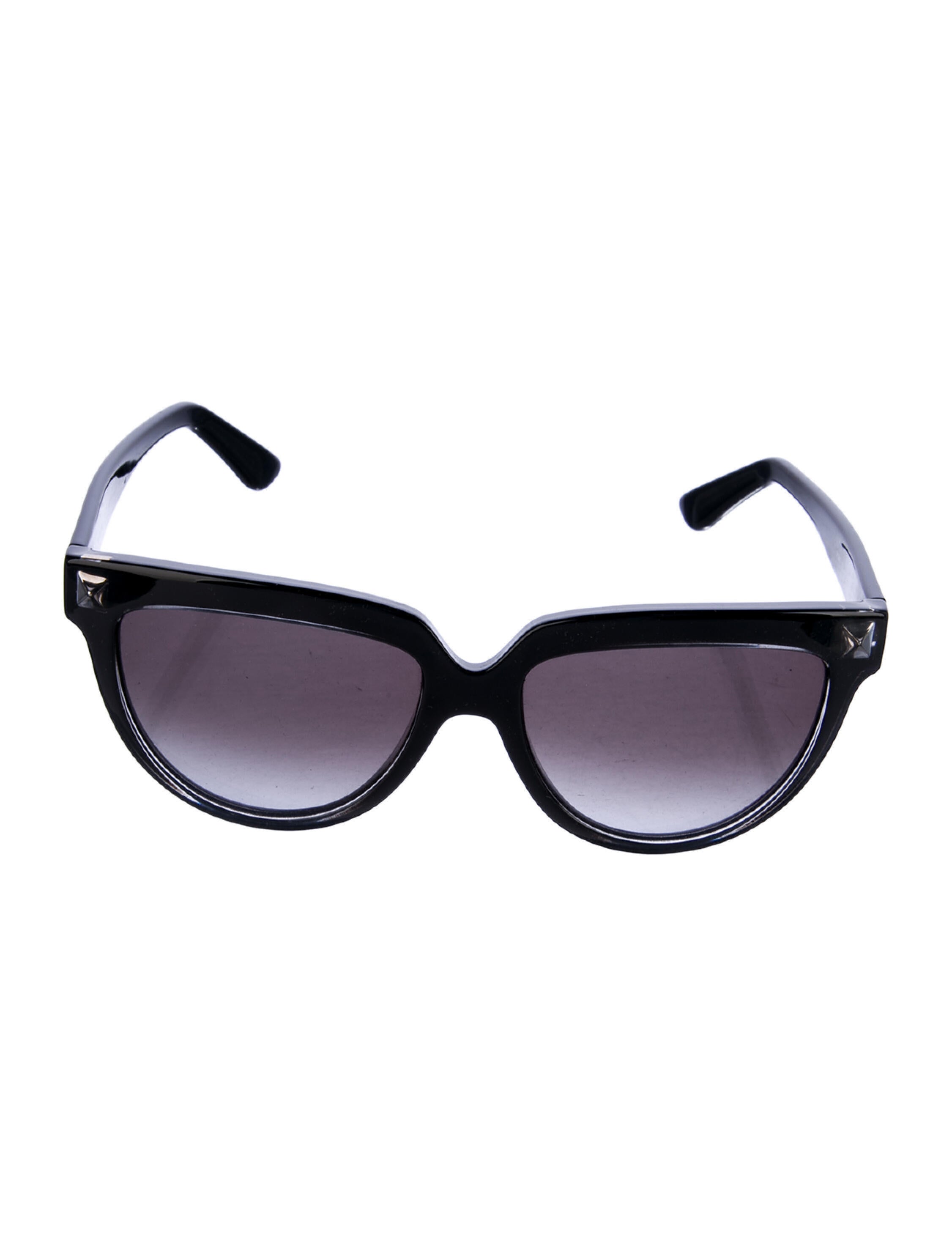 Valentino Rockstud Accents Wayfarer Sunglasses