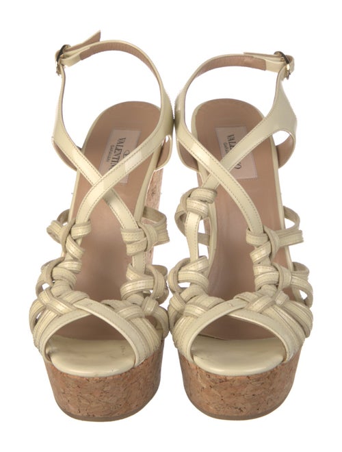 Valentino Patent Leather Espadrilles