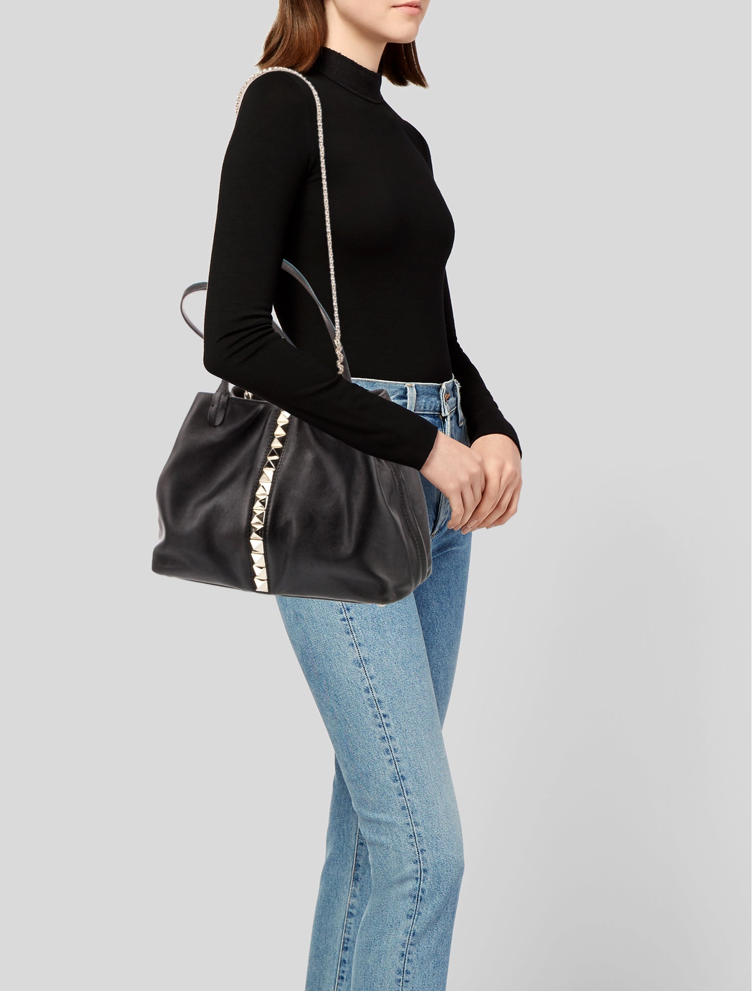 Valentino Rockstud Tote