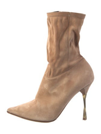 Valentino Suede Sock Boots