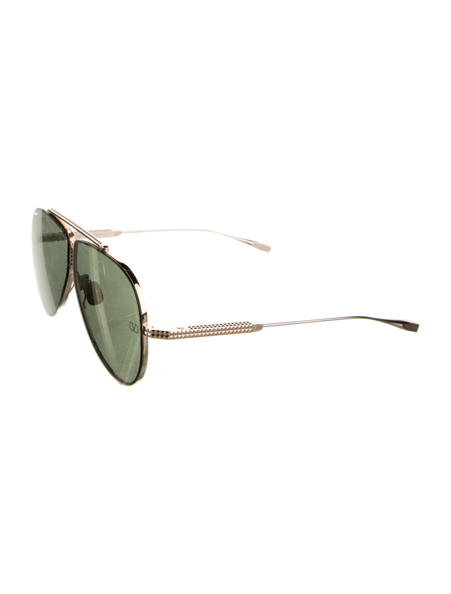 Valentino Aviator Mirrored Sunglasses w/ Tags