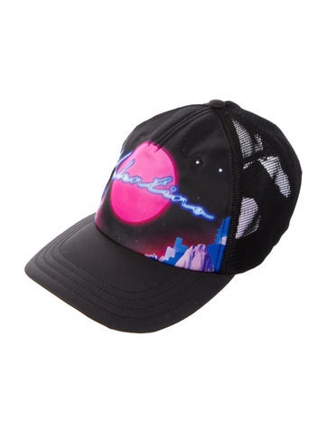 Valentino Hats Printed Mesh Baseball Cap