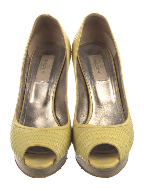 Valentino Leather Espadrilles