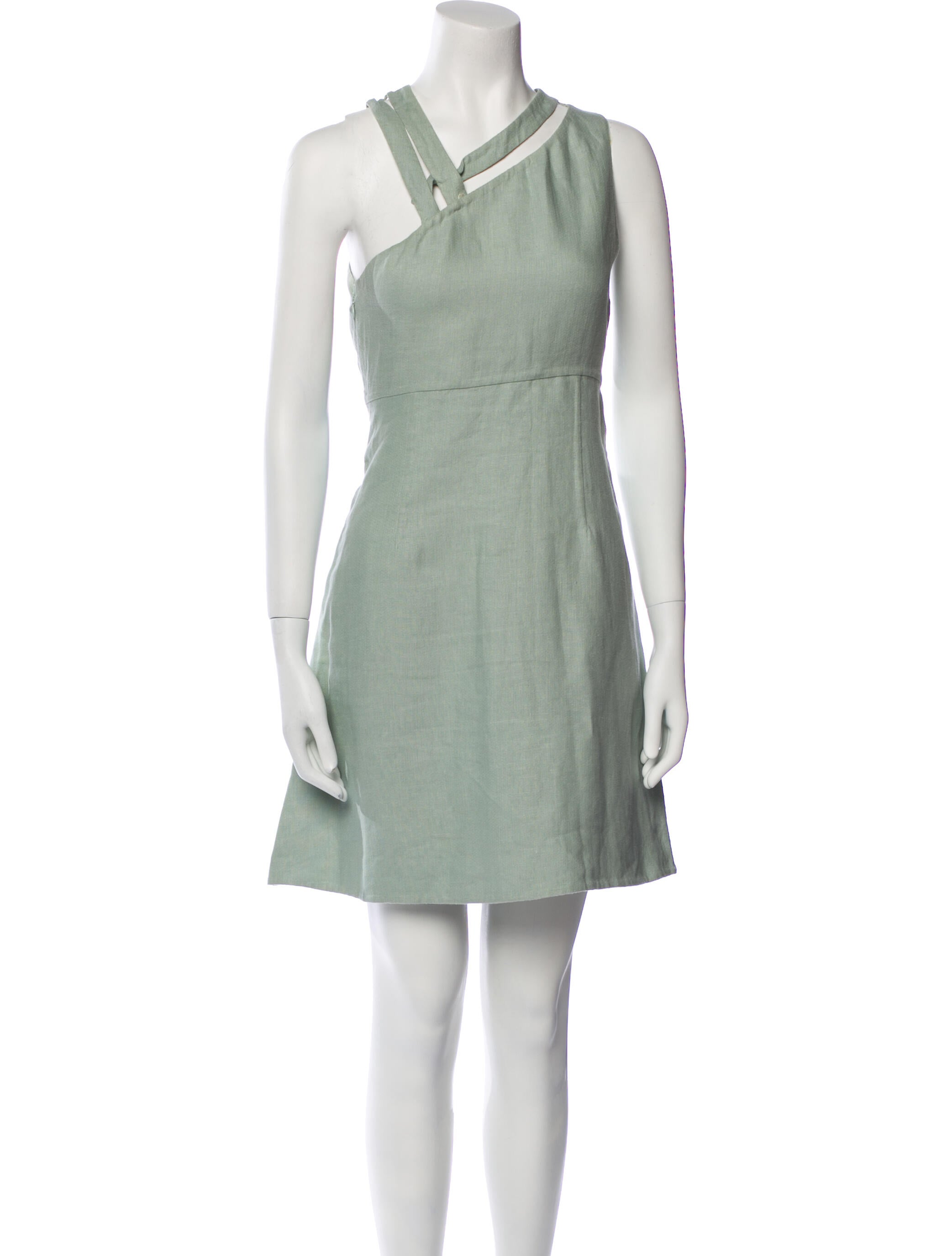 Valentino Linen Mini Dress