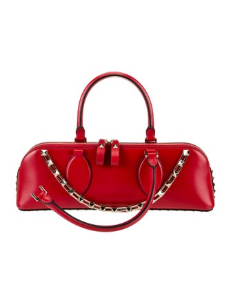 Valentino Rockstud Top Handle Bag