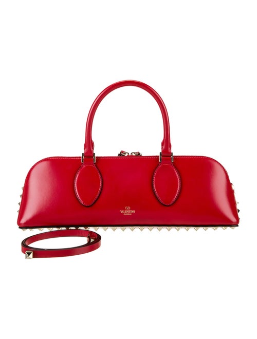 Valentino Rockstud Top Handle Bag