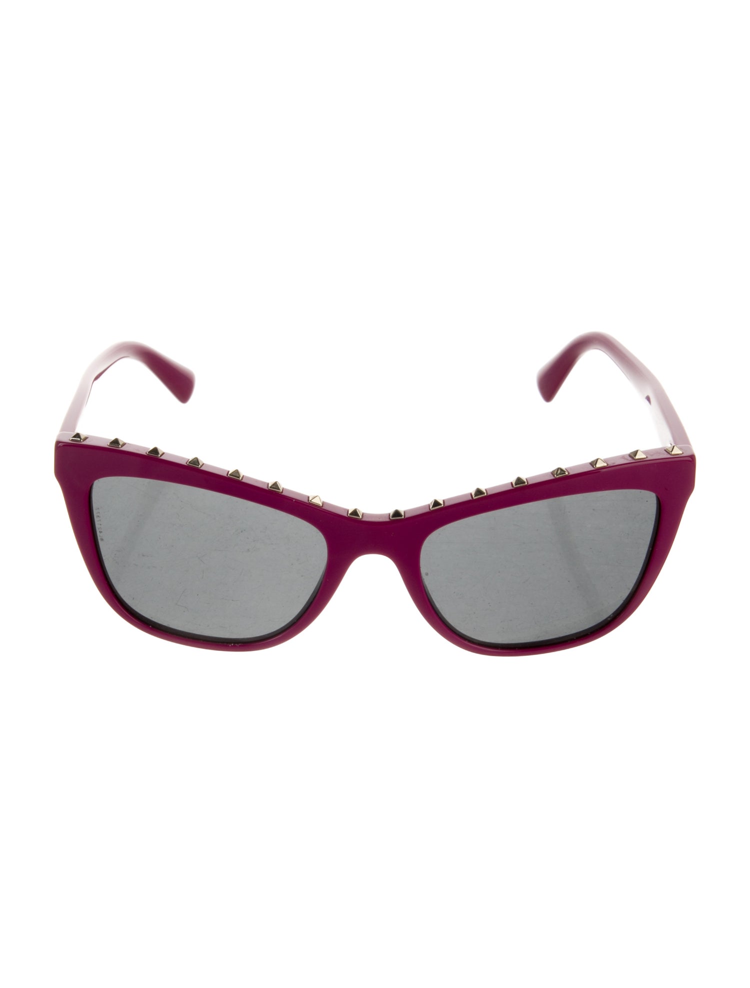 Valentino Rockstud Accents Cat-Eye Sunglasses