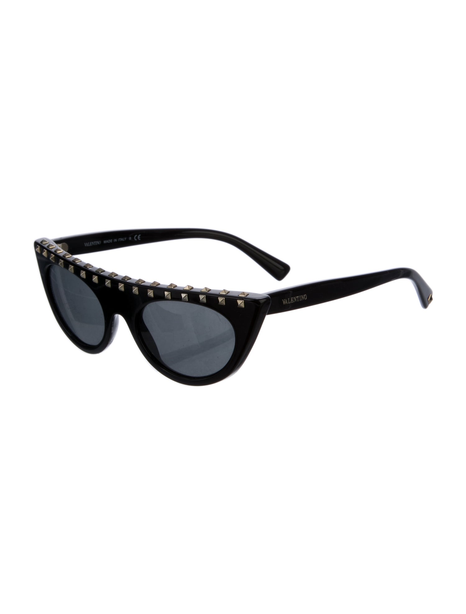 Valentino Rockstud Accents Cat-Eye Sunglasses