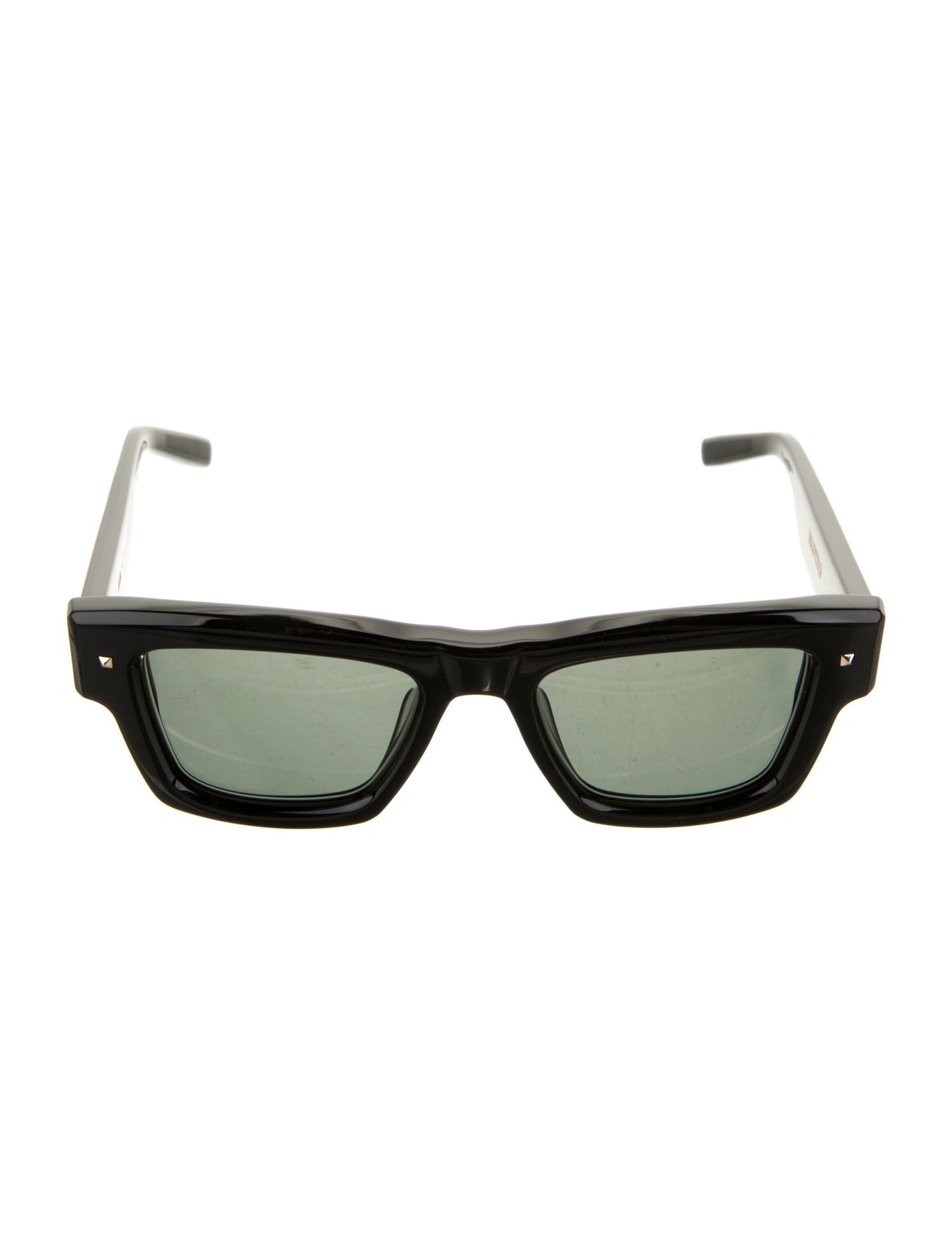 Valentino Rockstud Accents Wayfarer Sunglasses
