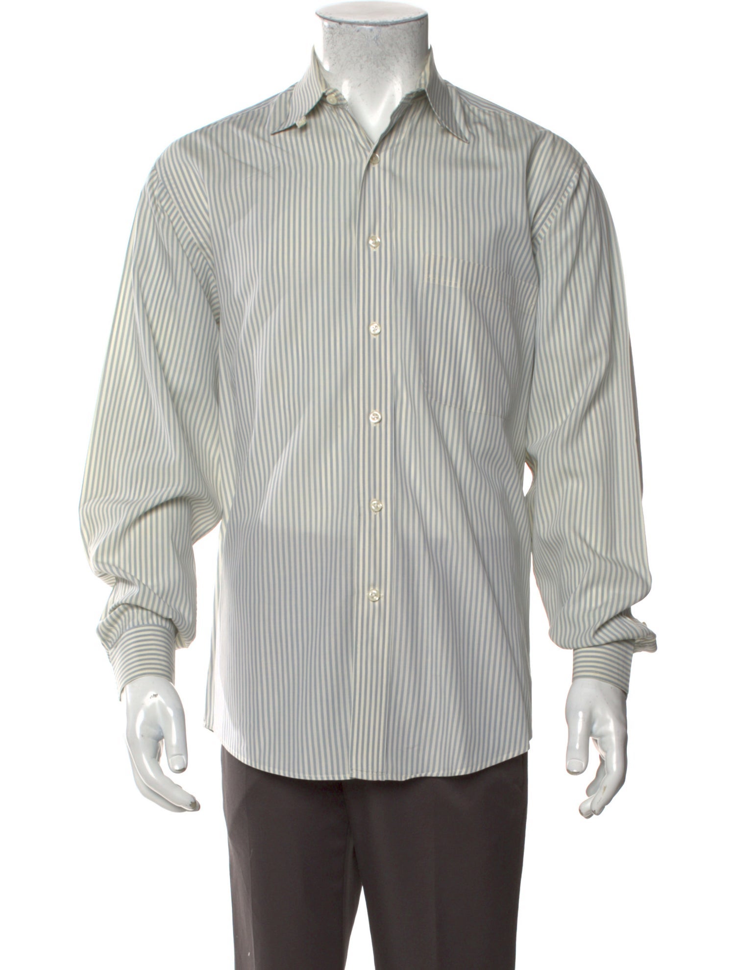 Valentino Striped Long Sleeve Shirt