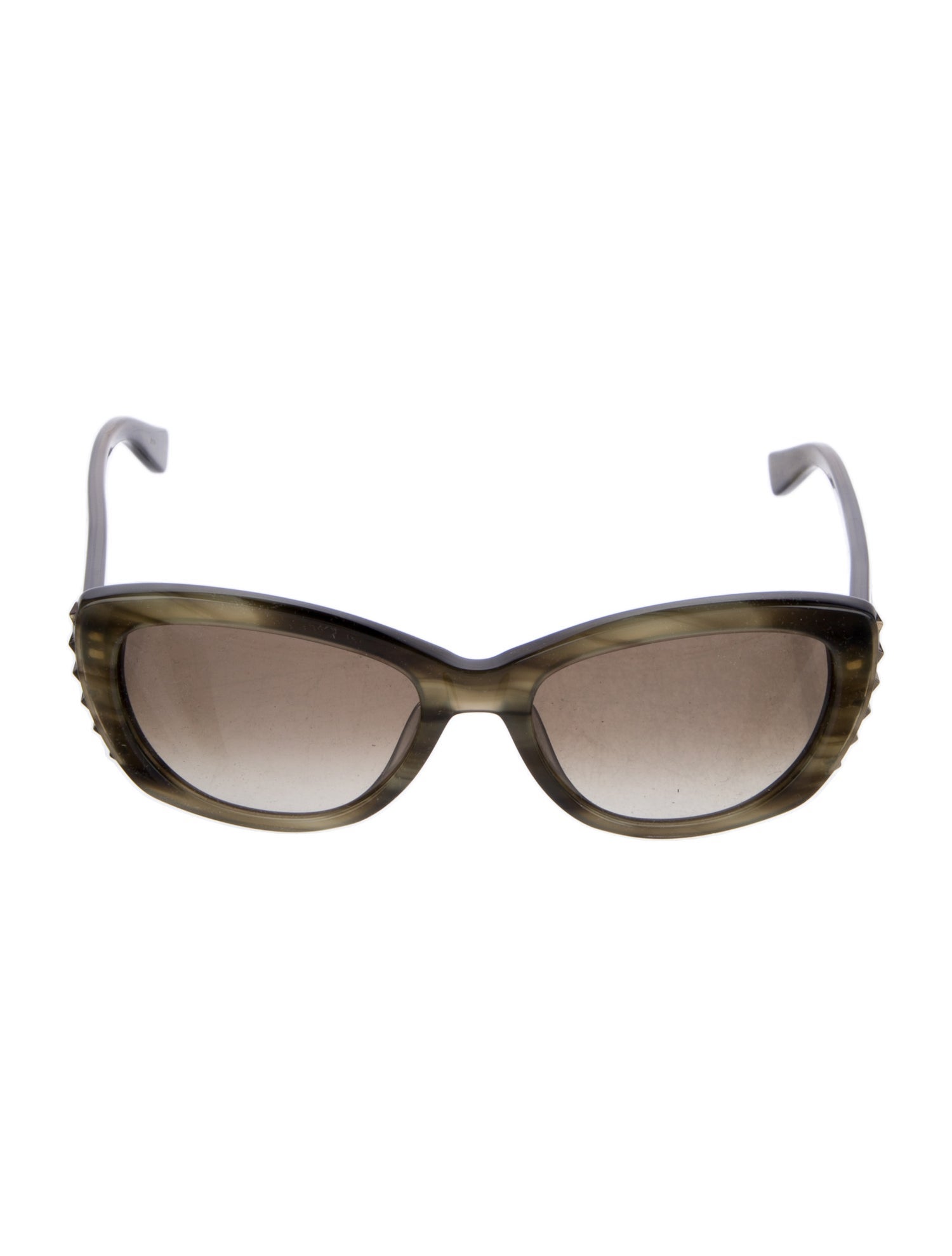 Valentino Rockstud Accents Cat-Eye Sunglasses