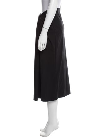 Valentino Silk Midi Length Skirt