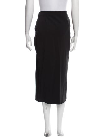 Valentino Silk Midi Length Skirt