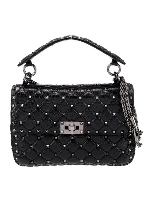 Valentino Rockstud Top Handle Bag Medium