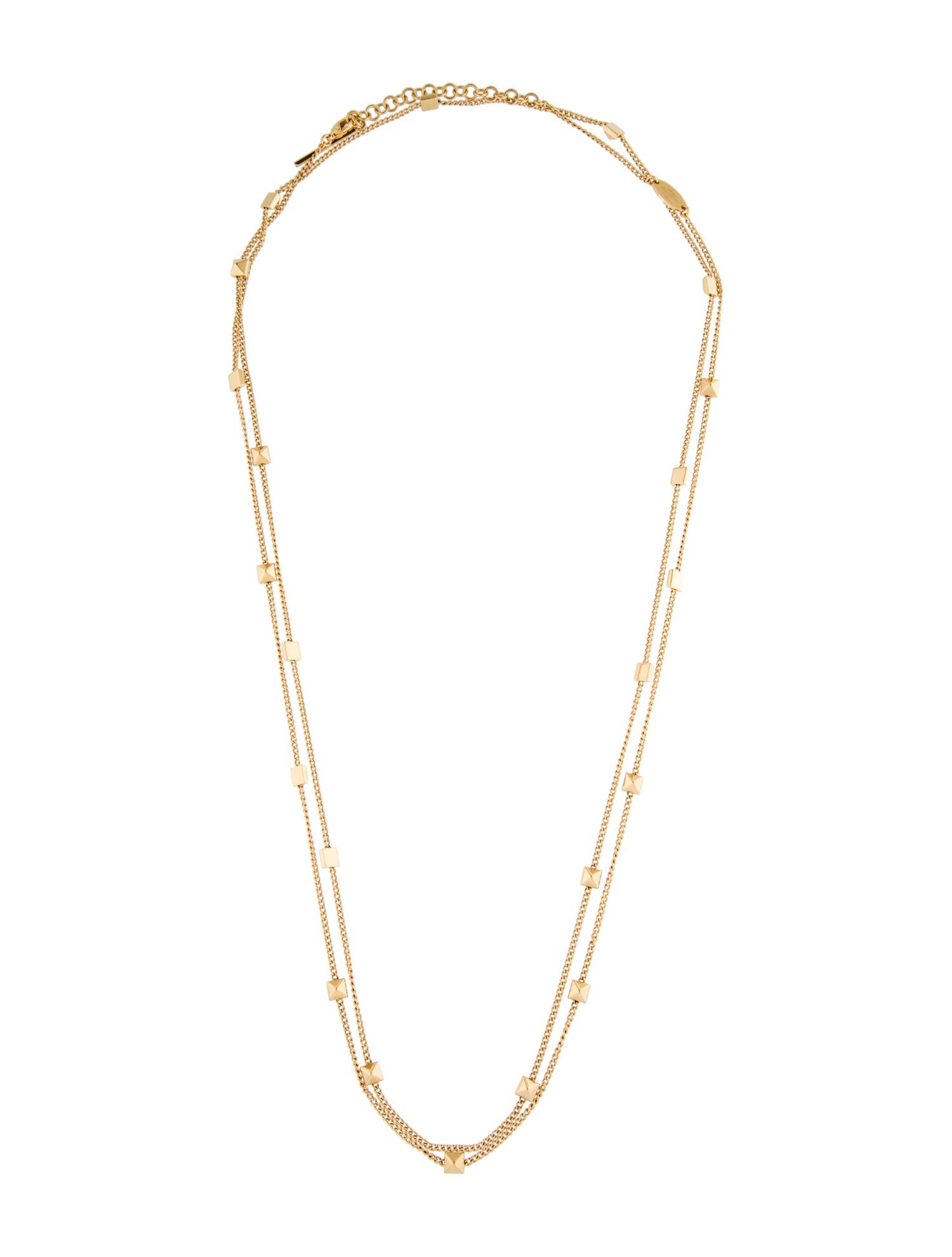 Valentino Rockstud Station Necklace