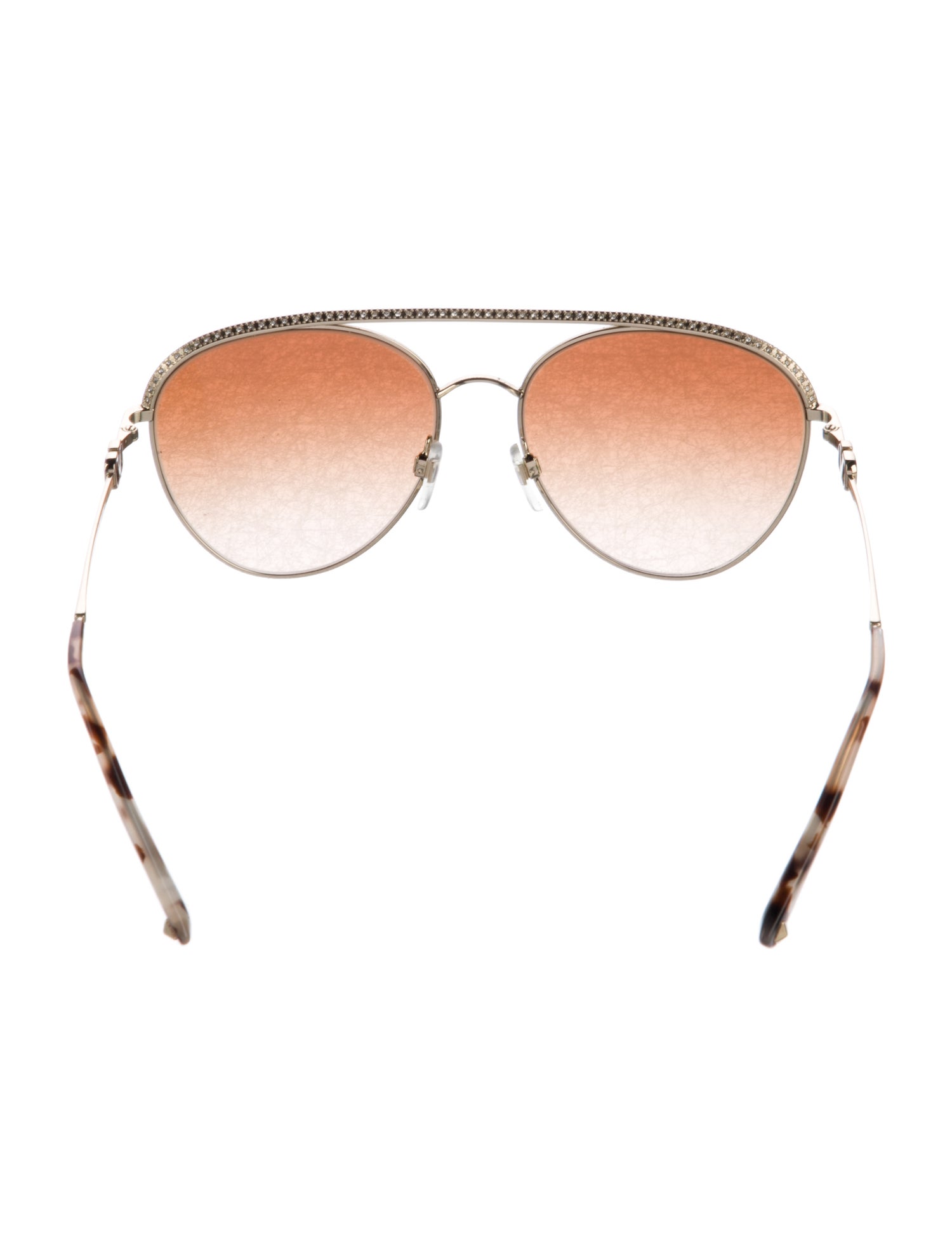 Valentino Aviator Mirrored Sunglasses