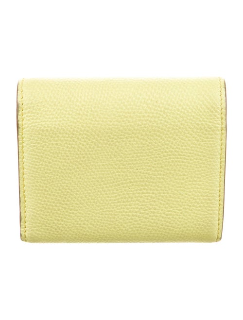 Valentino Vlogo Leather Compact Wallet