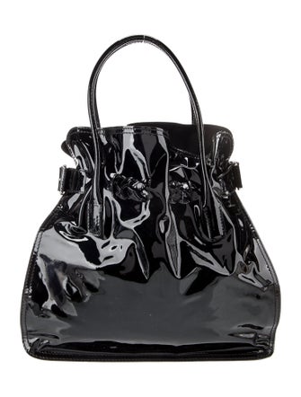 Valentino Patent Leather Shoulder Bag