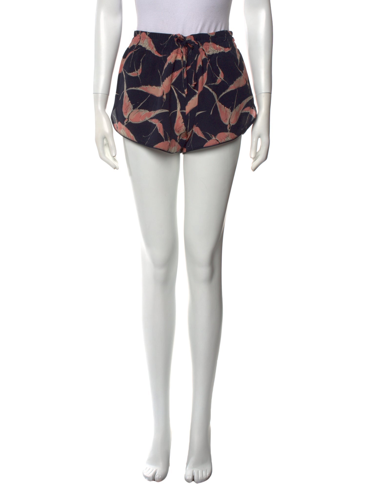 Valentino Silk Mini Shorts