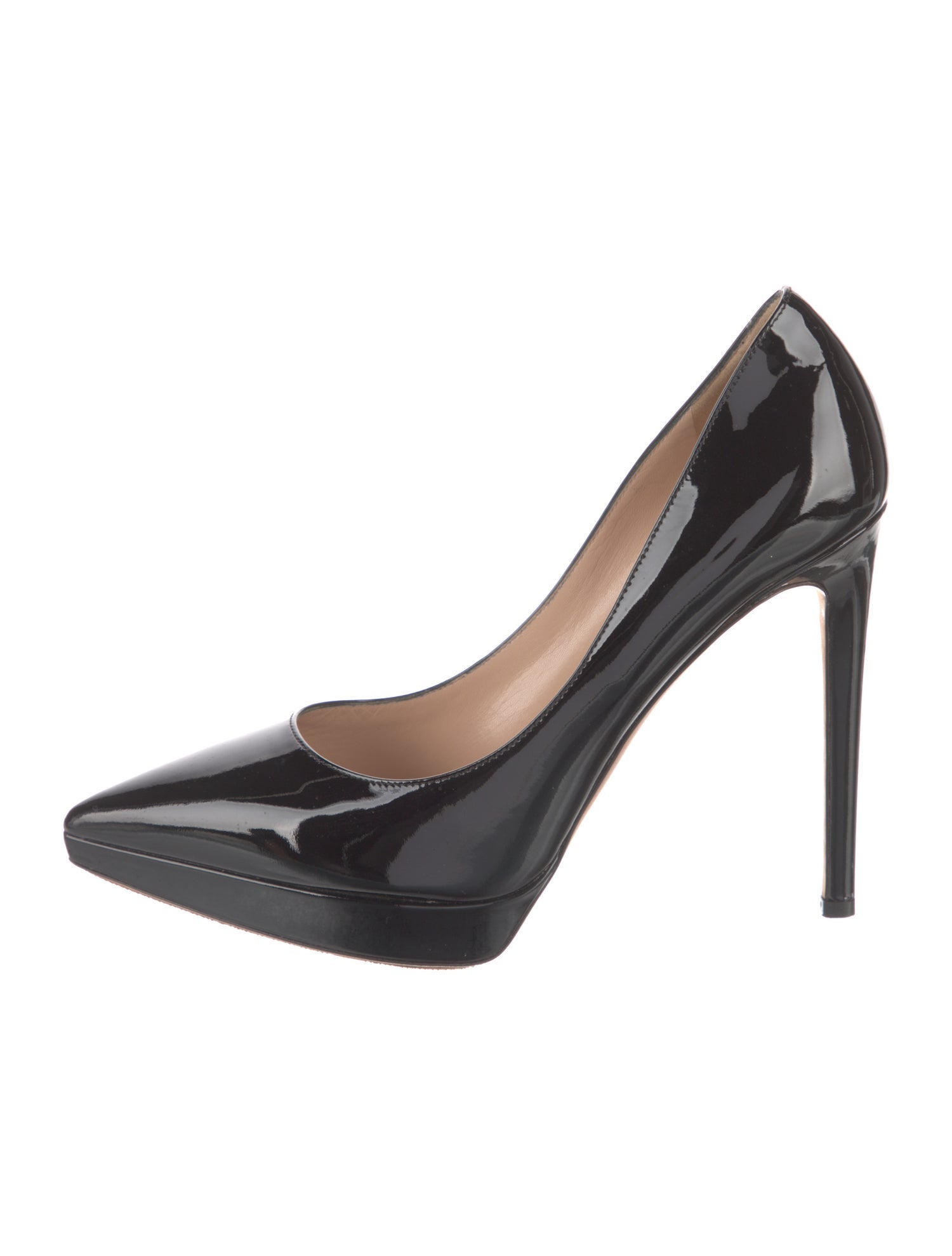 Valentino Rockstud Accents Patent Leather Pumps