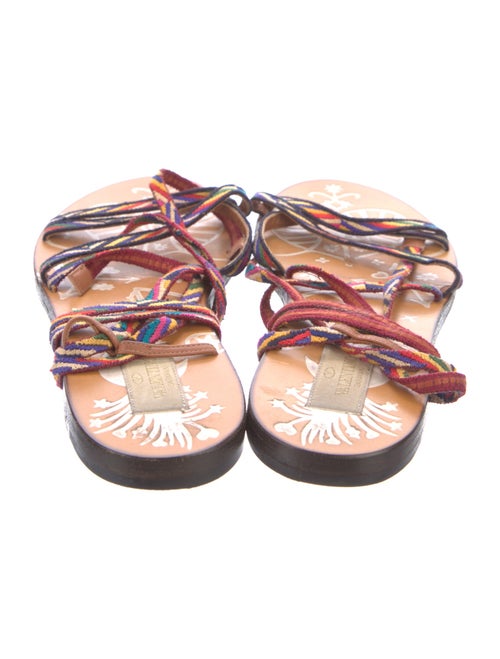 Valentino Printed Gladiator Sandals
