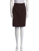 Valentino Virgin Wool Knee-Length Skirt