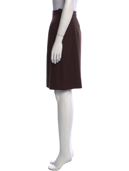 Valentino Virgin Wool Knee-Length Skirt