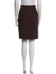 Valentino Virgin Wool Knee-Length Skirt