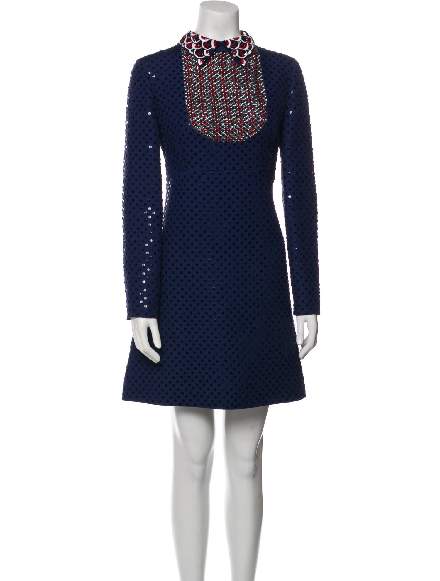 Valentino Virgin Wool Mini Dress