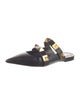 Valentino Rockstud Accents Leather Slides