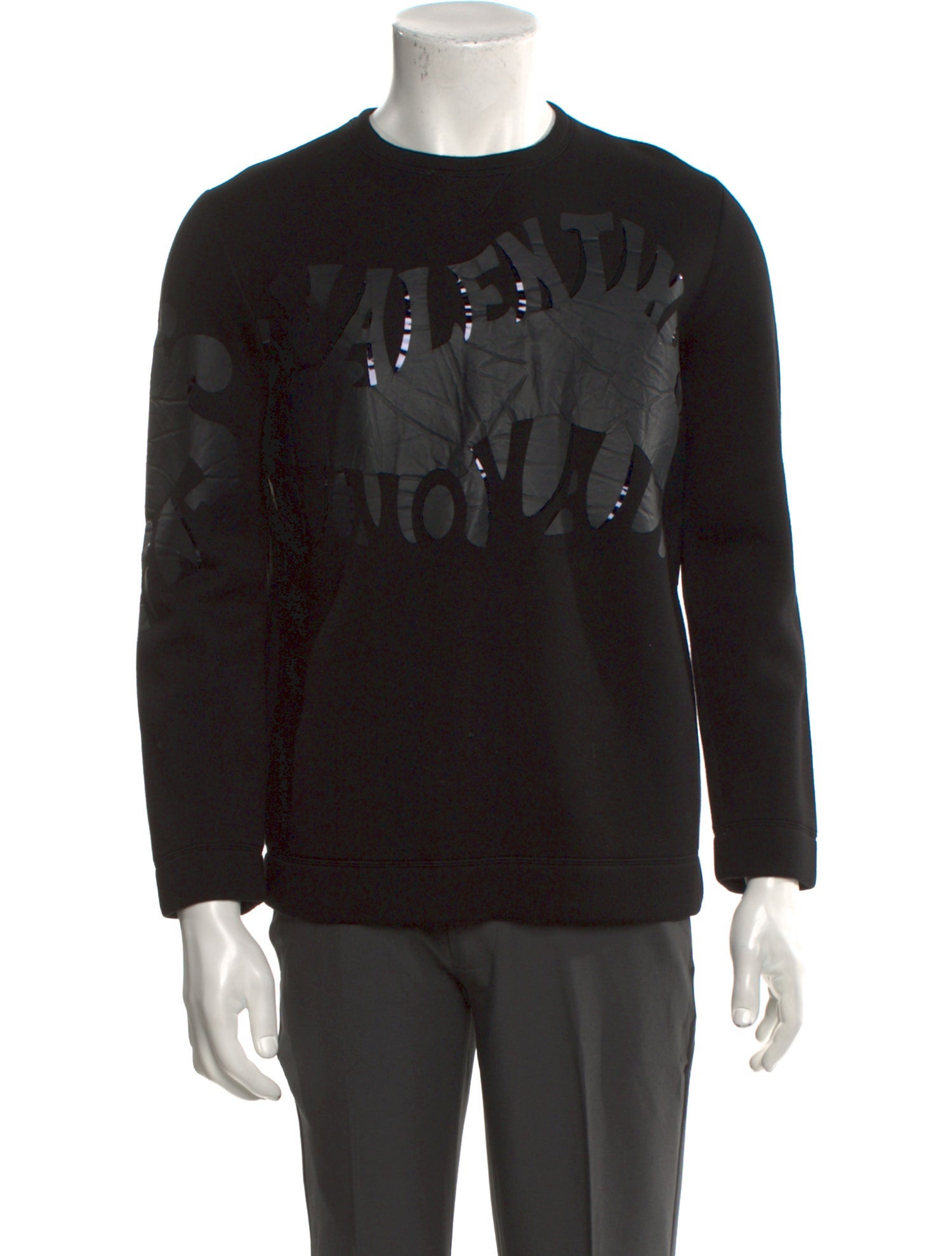Valentino Graphic Print Crew Neck Sweatshirt