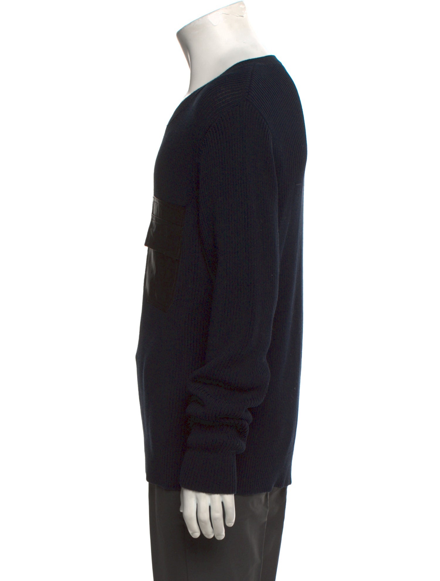 Valentino V-Neck Long Sleeve Pullover