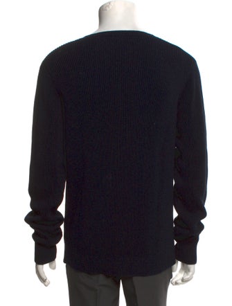 Valentino V-Neck Long Sleeve Pullover