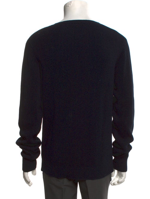 Valentino V-Neck Long Sleeve Pullover