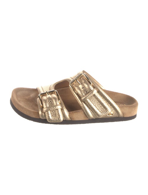 Valentino Leather Slides