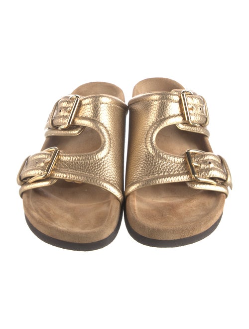 Valentino Leather Slides