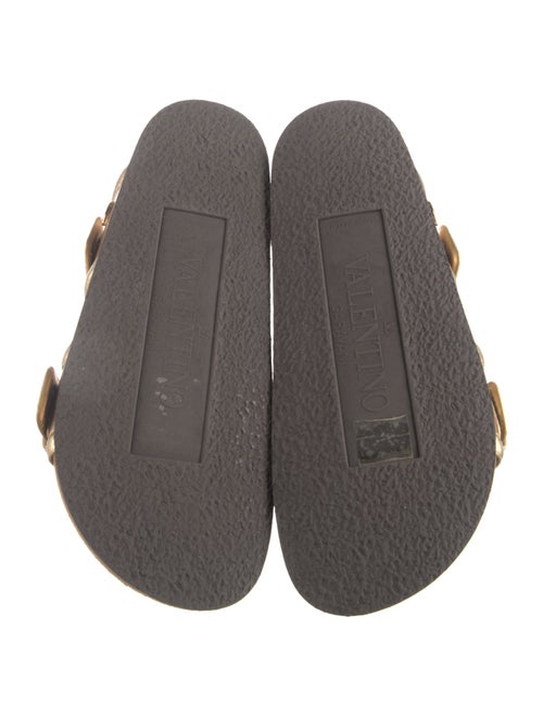 Valentino Leather Slides