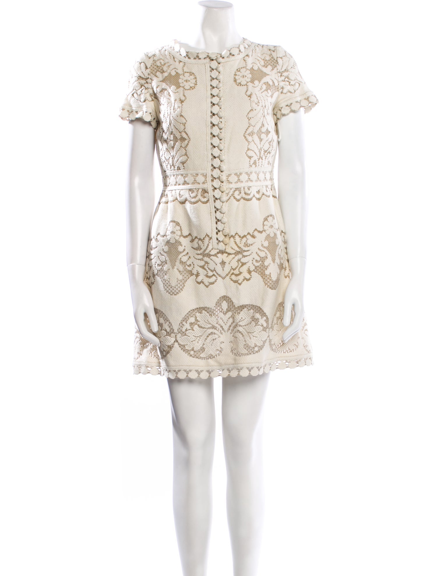 VALENTINO 26S V-NECK DRESS 155