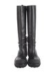 Valentino Rockstud Accents Leather Riding Boots