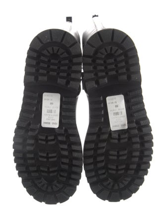 Valentino Rockstud Accents Leather Riding Boots