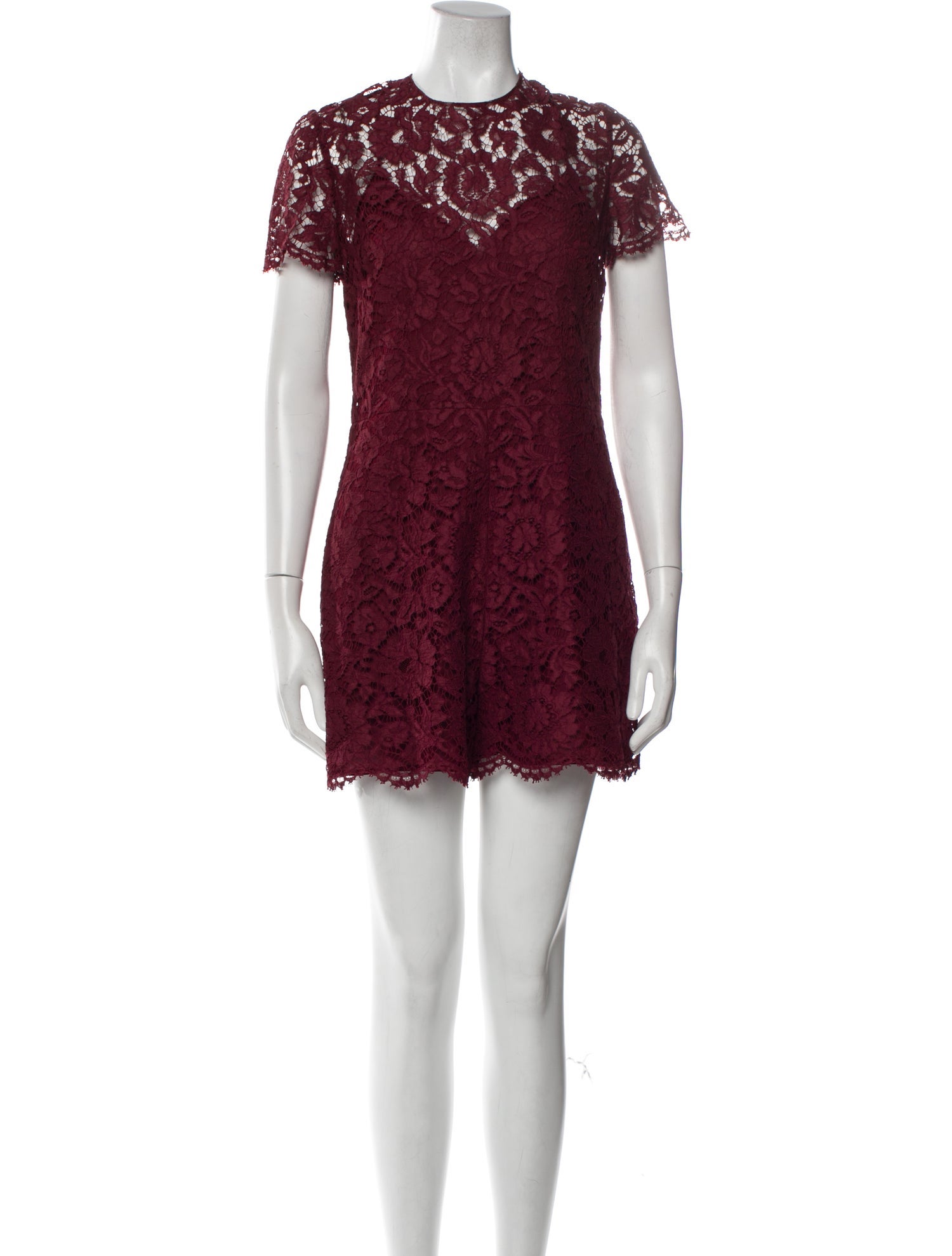 Valentino Lace Lace Pattern Romper