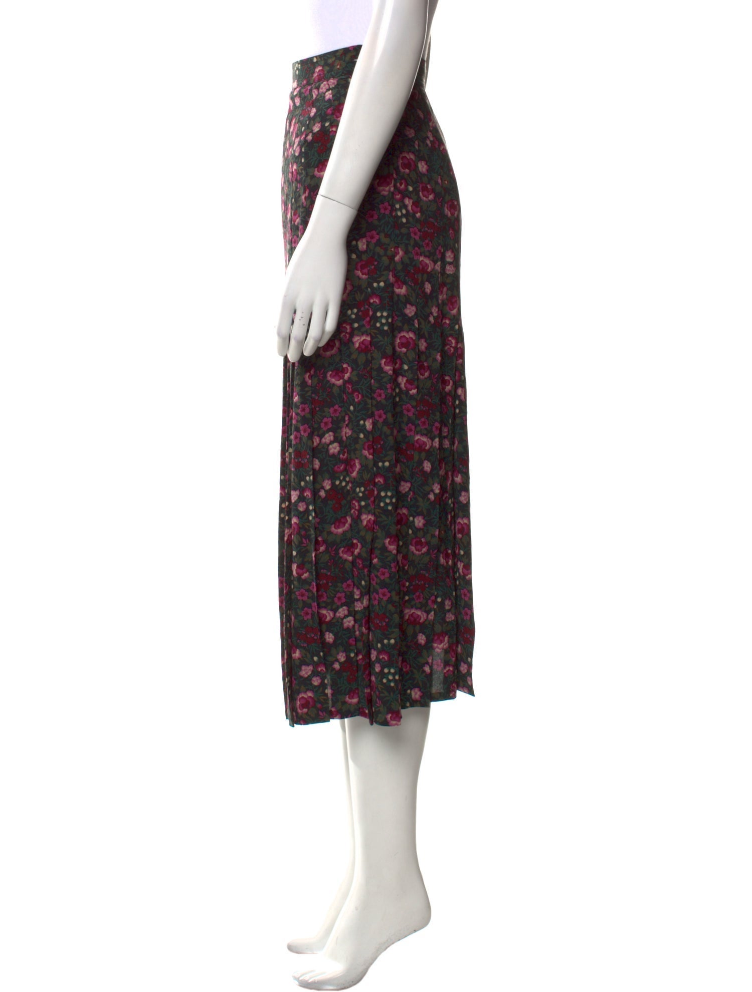 Valentino Vintage Midi Length Skirt