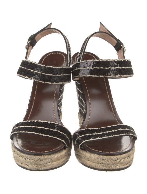 Valentino Sequins Sequin Embellishments Espadrilles